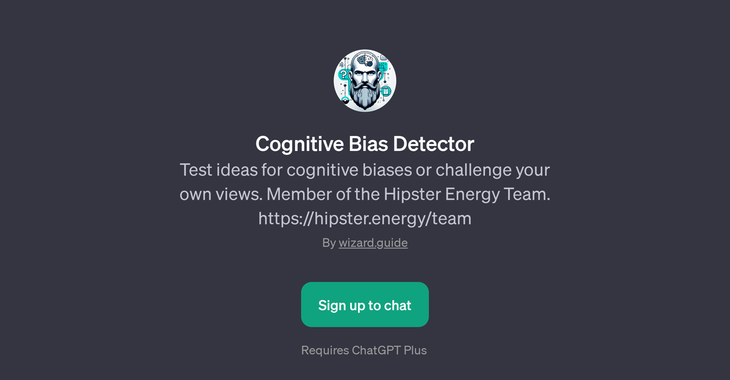 Cognitive Bias Detector website