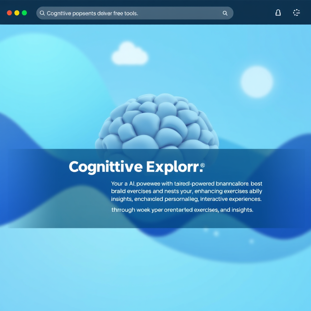 Cognitive Explorer website