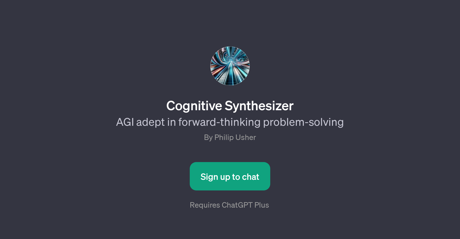 Cognitive Synthesizer website
