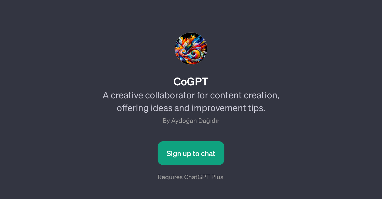CoGPT website