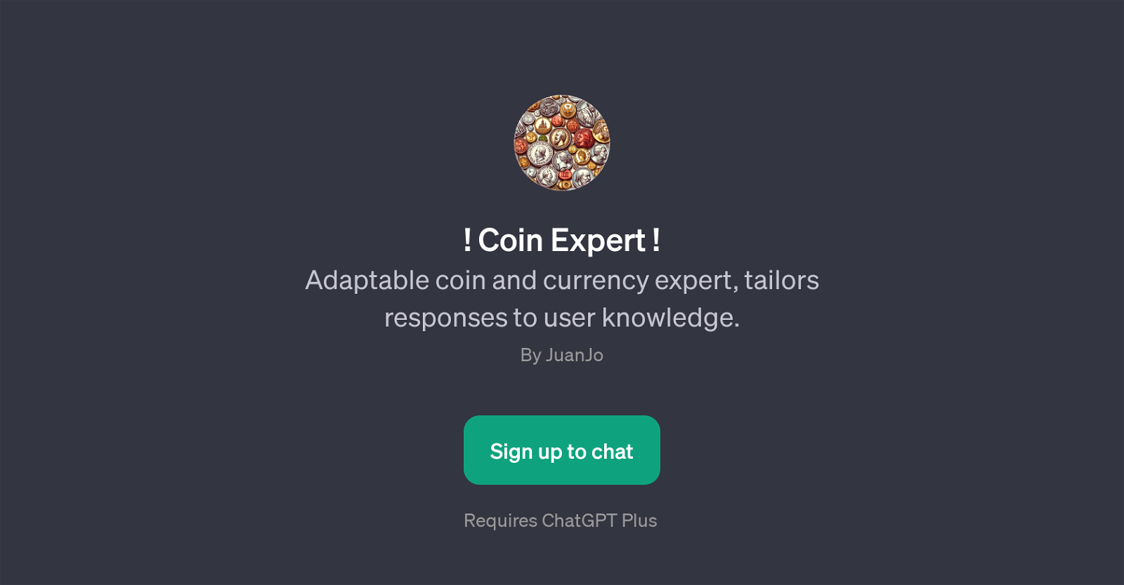 Coin Expert website