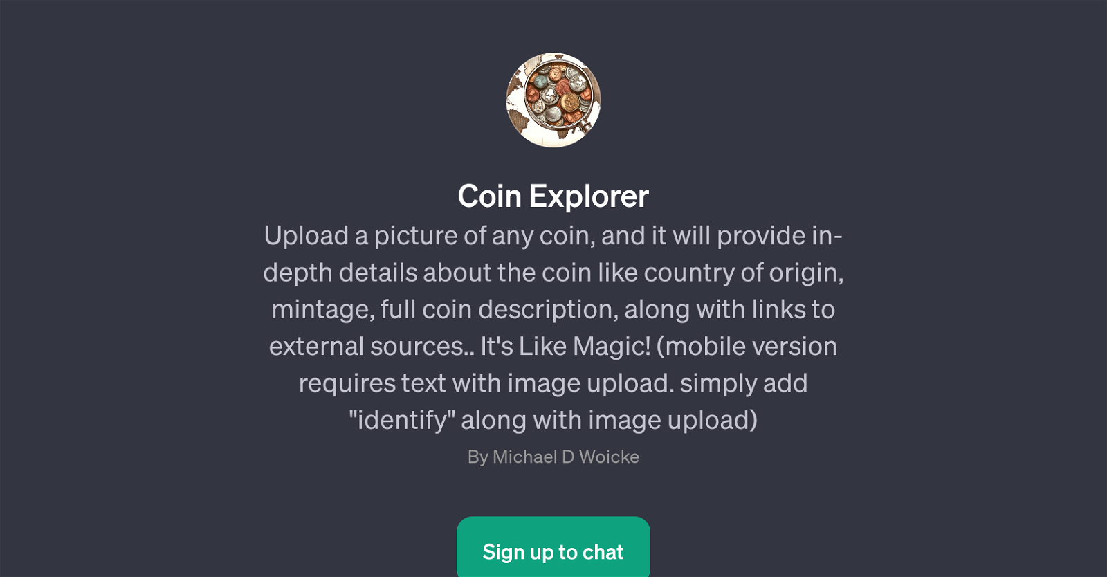 Coin Explorer website