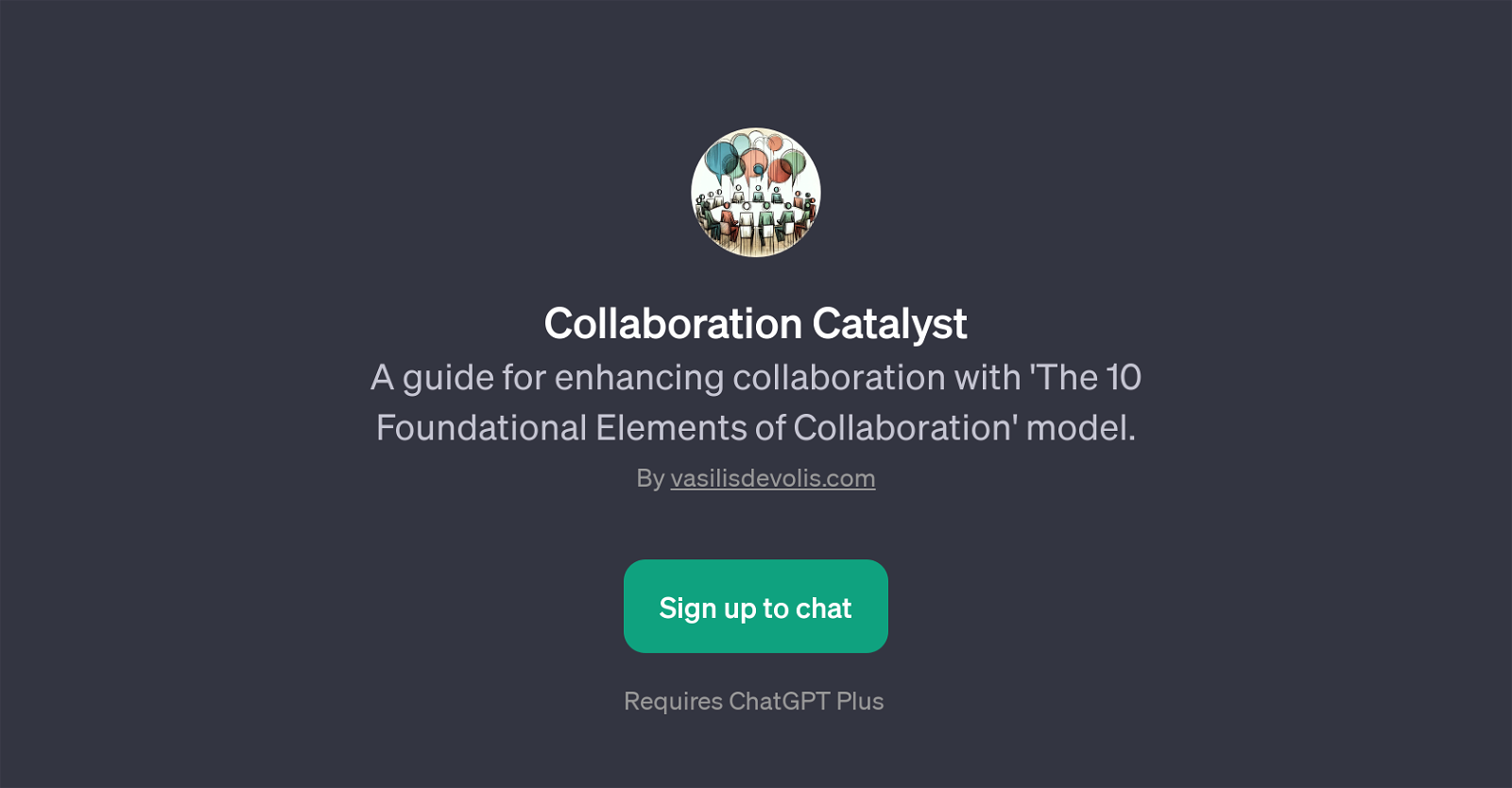 Collaboration Catalyst website