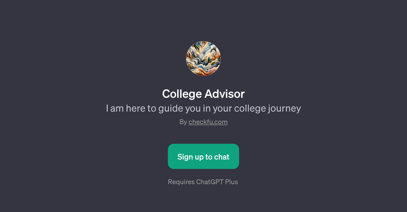 College Advisor website