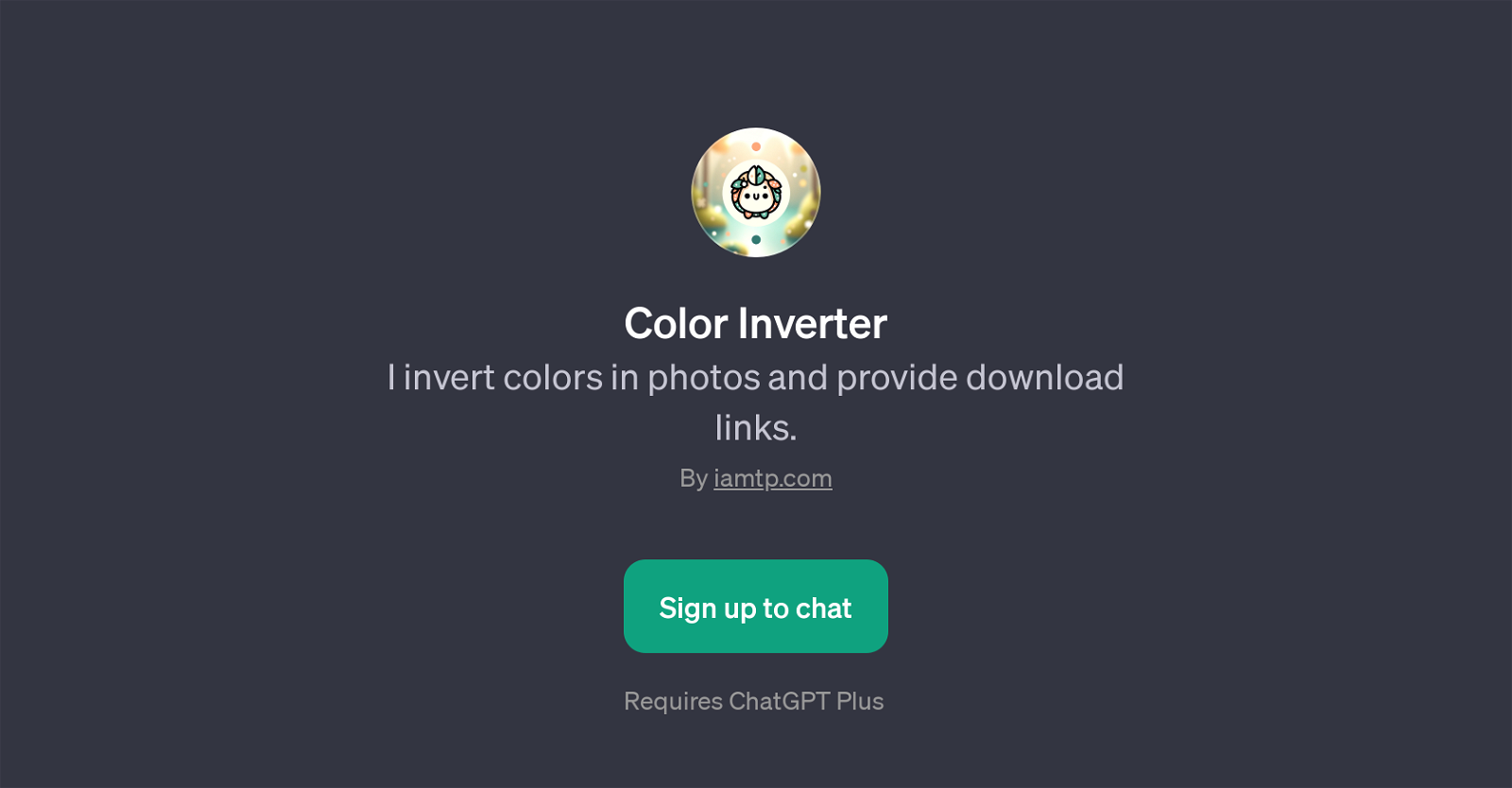 Color Inverter website