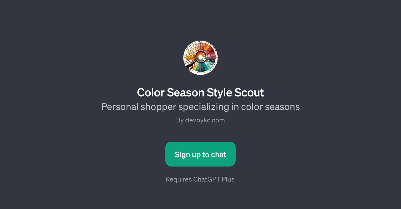 Color Season Style Scout website