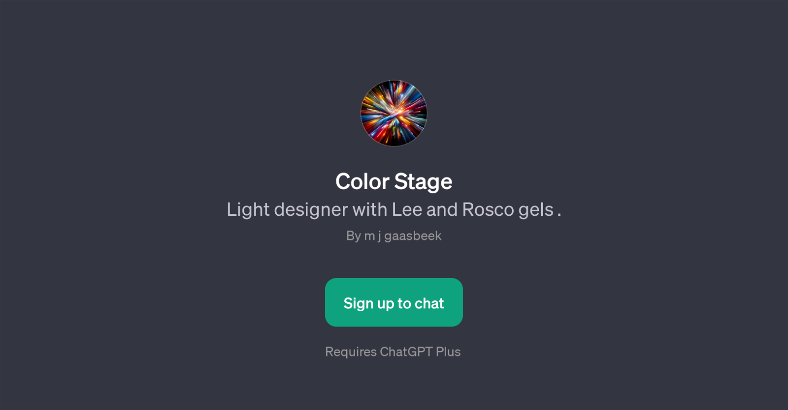 Color Stage website