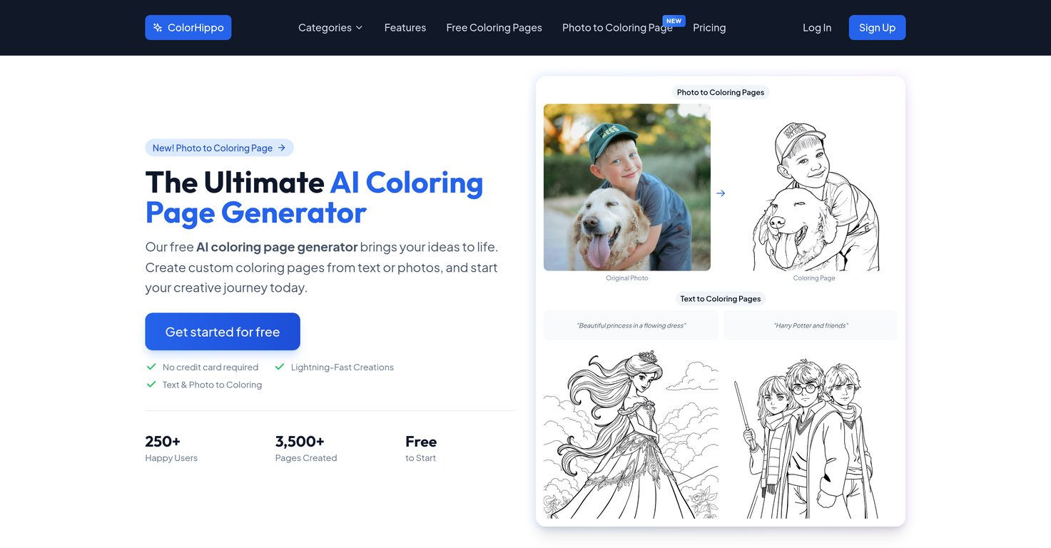ColorHippo website