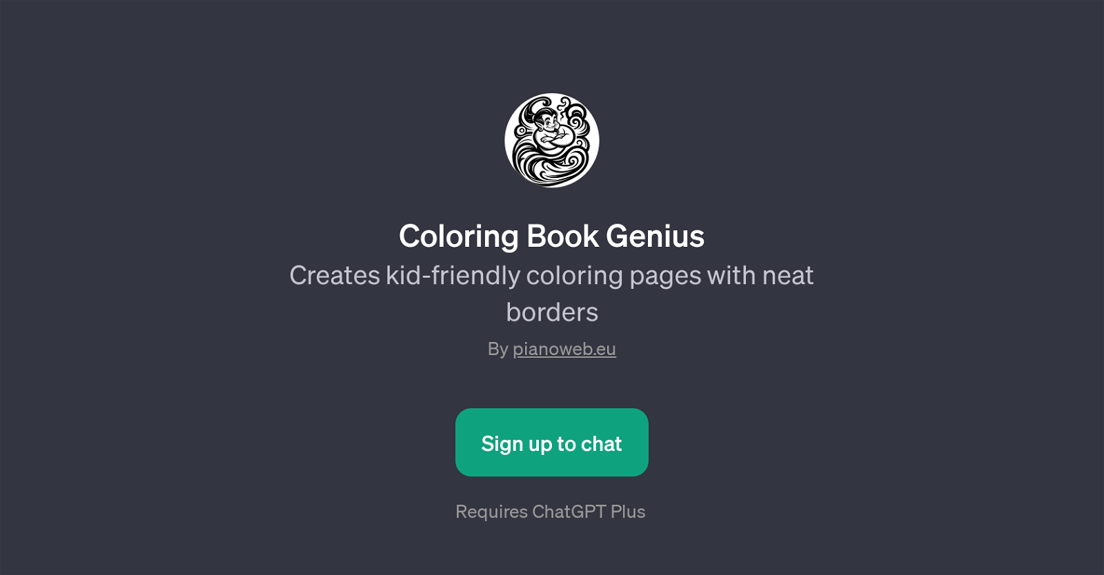 Coloring Book Genius website