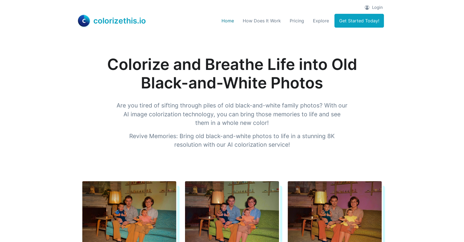 Colorizethis website