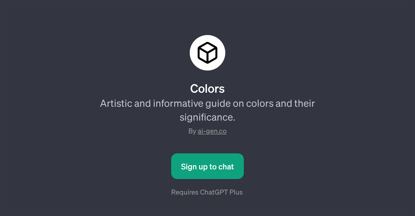 Colors website