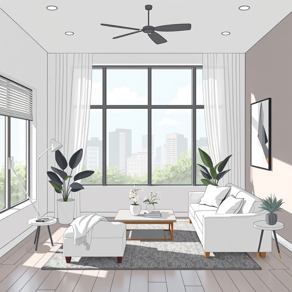 interior design illustration - (Free, No Signup AI Tool)