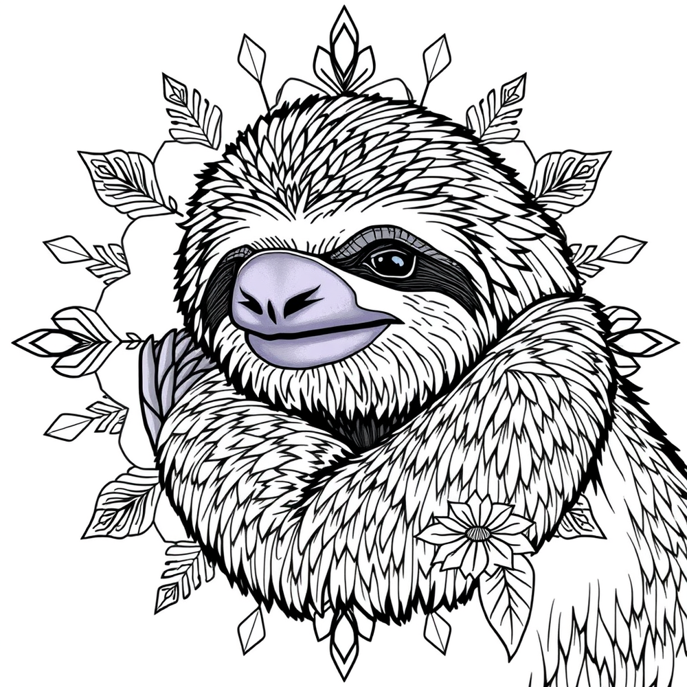 Colouring Book Page Generator website