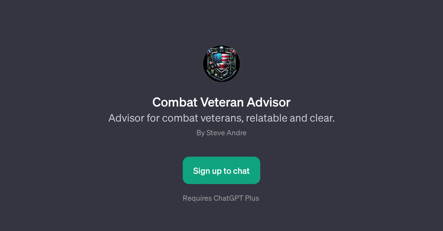 Combat Veteran Advisor website