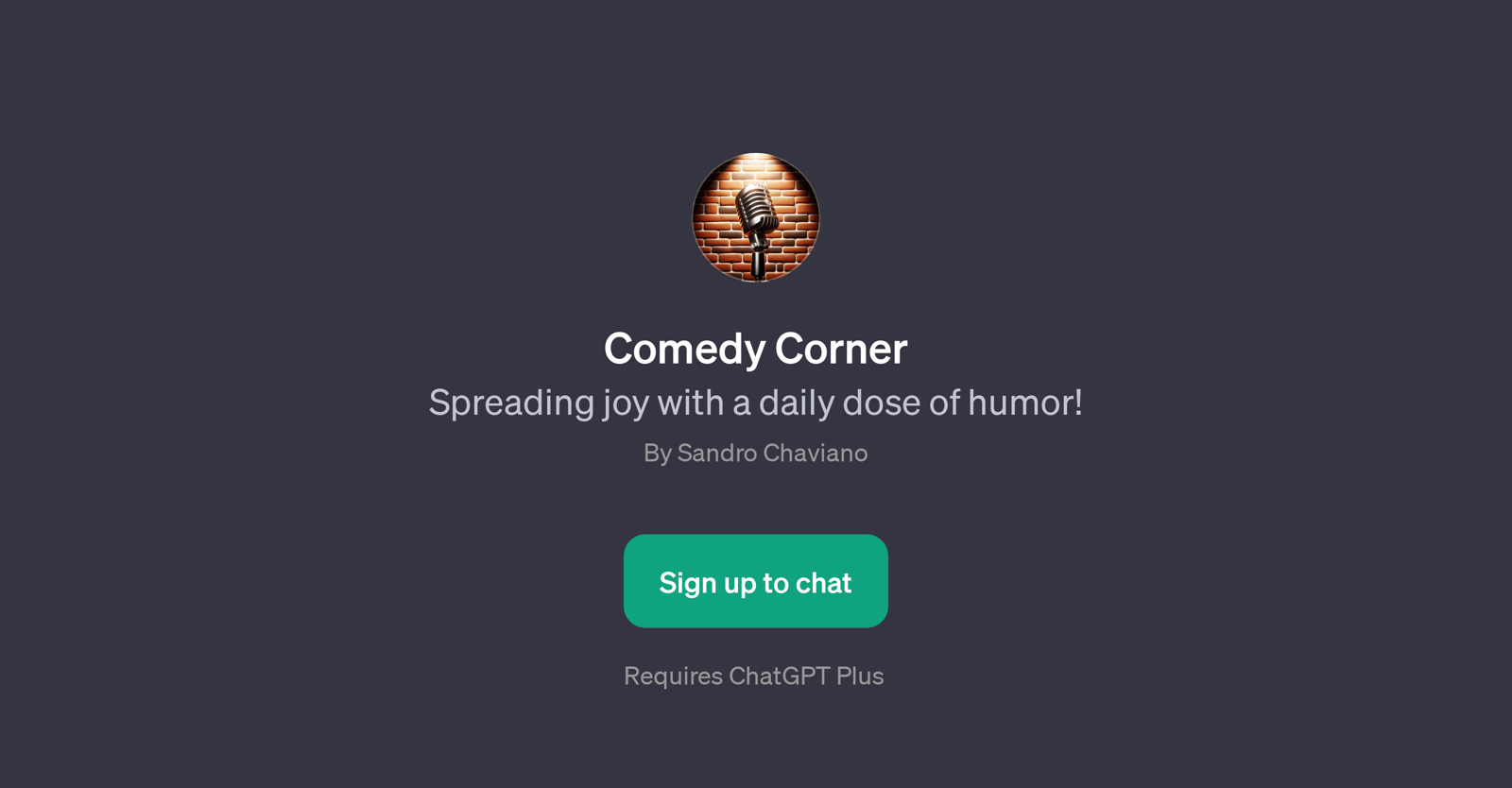 Comedy Corner website
