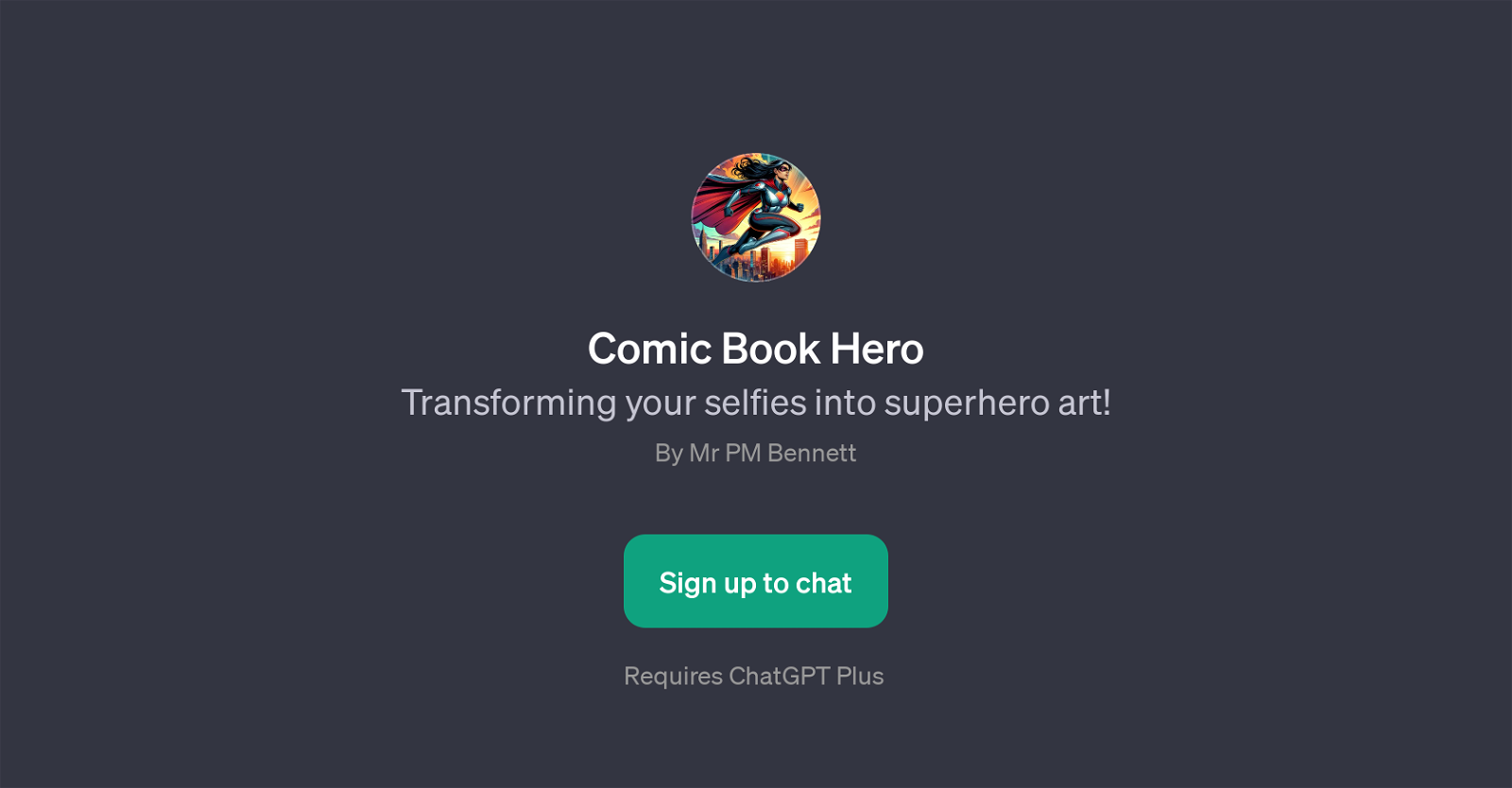 Comic Book Hero website
