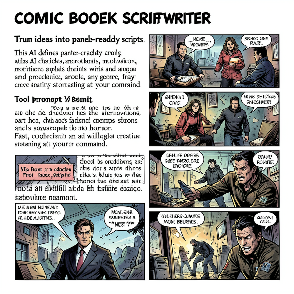 comic book scriptwriter website