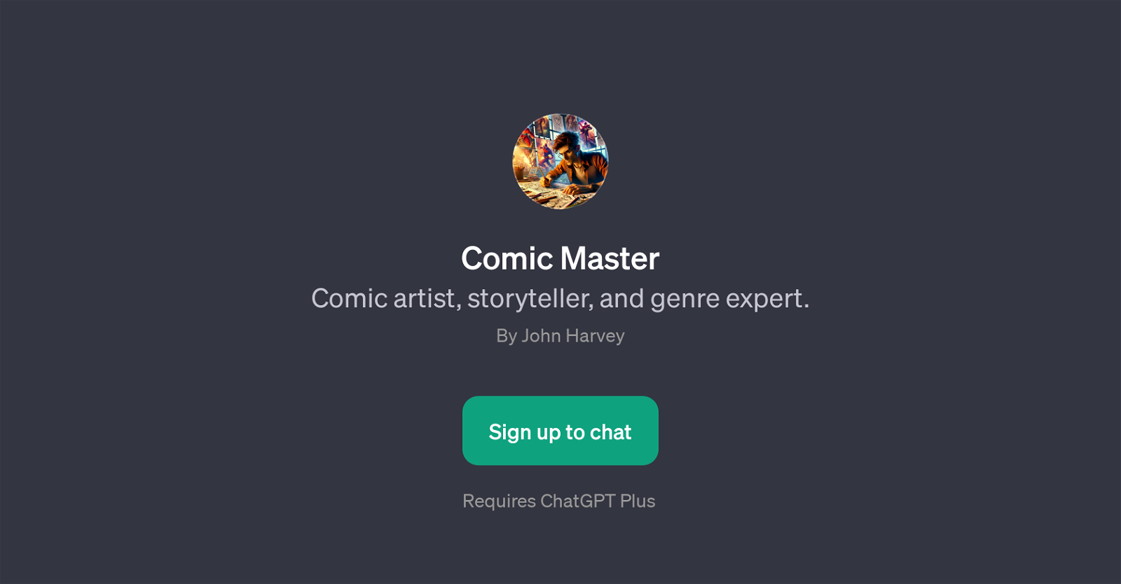 Comic Master website