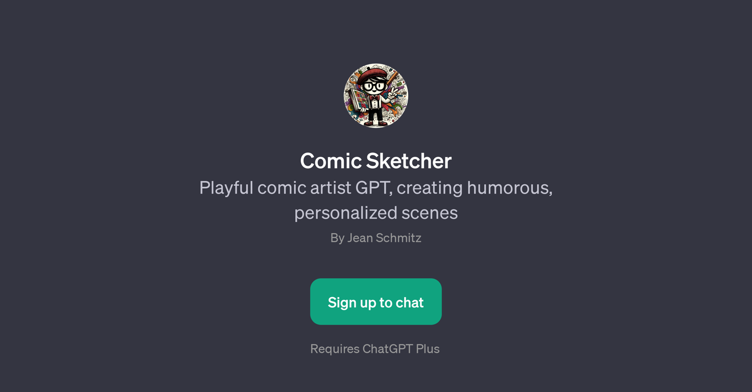 Comic Sketcher website