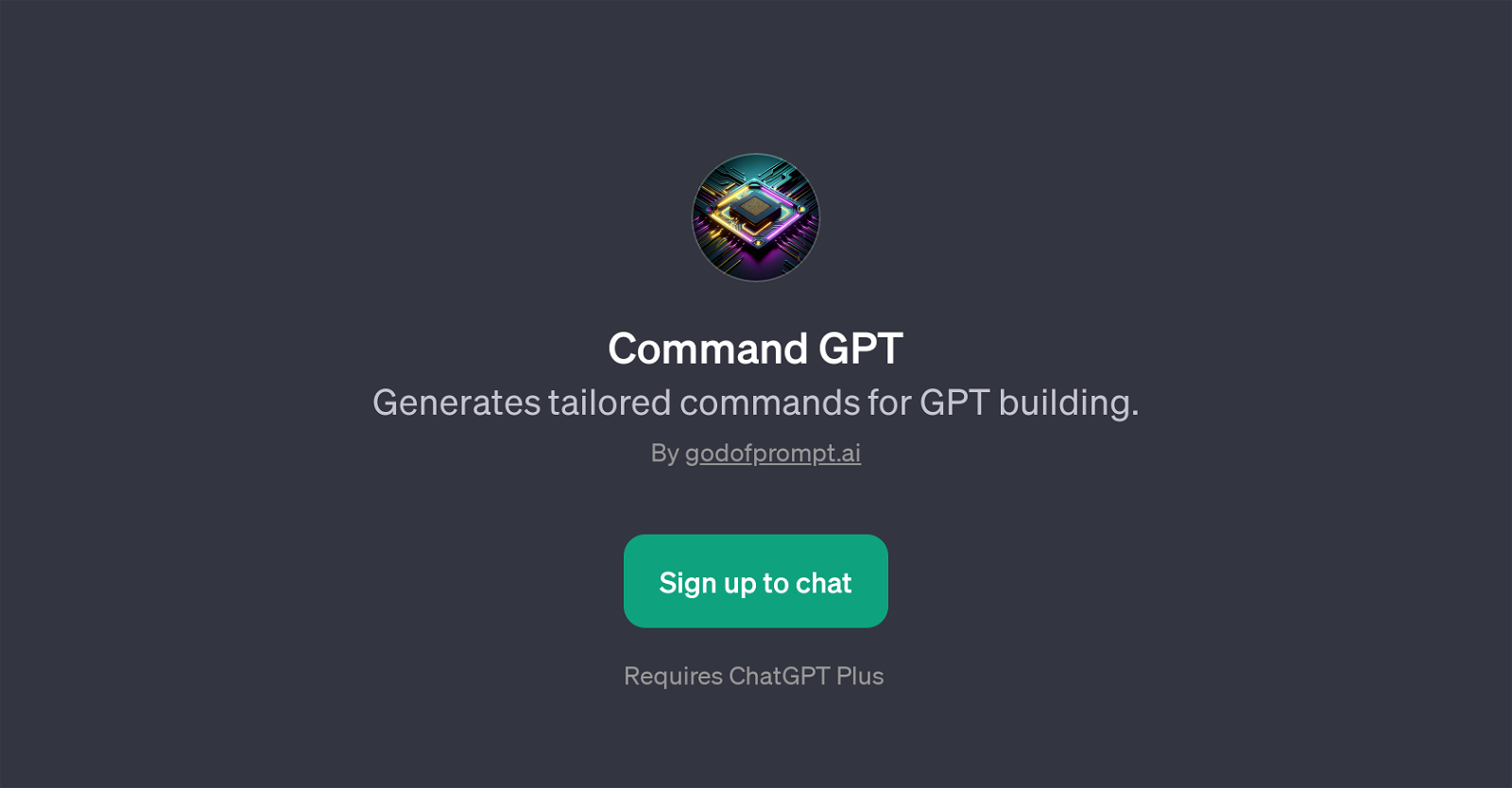 Command GPT website