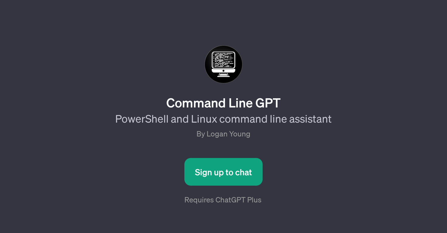 Command Line GPT website