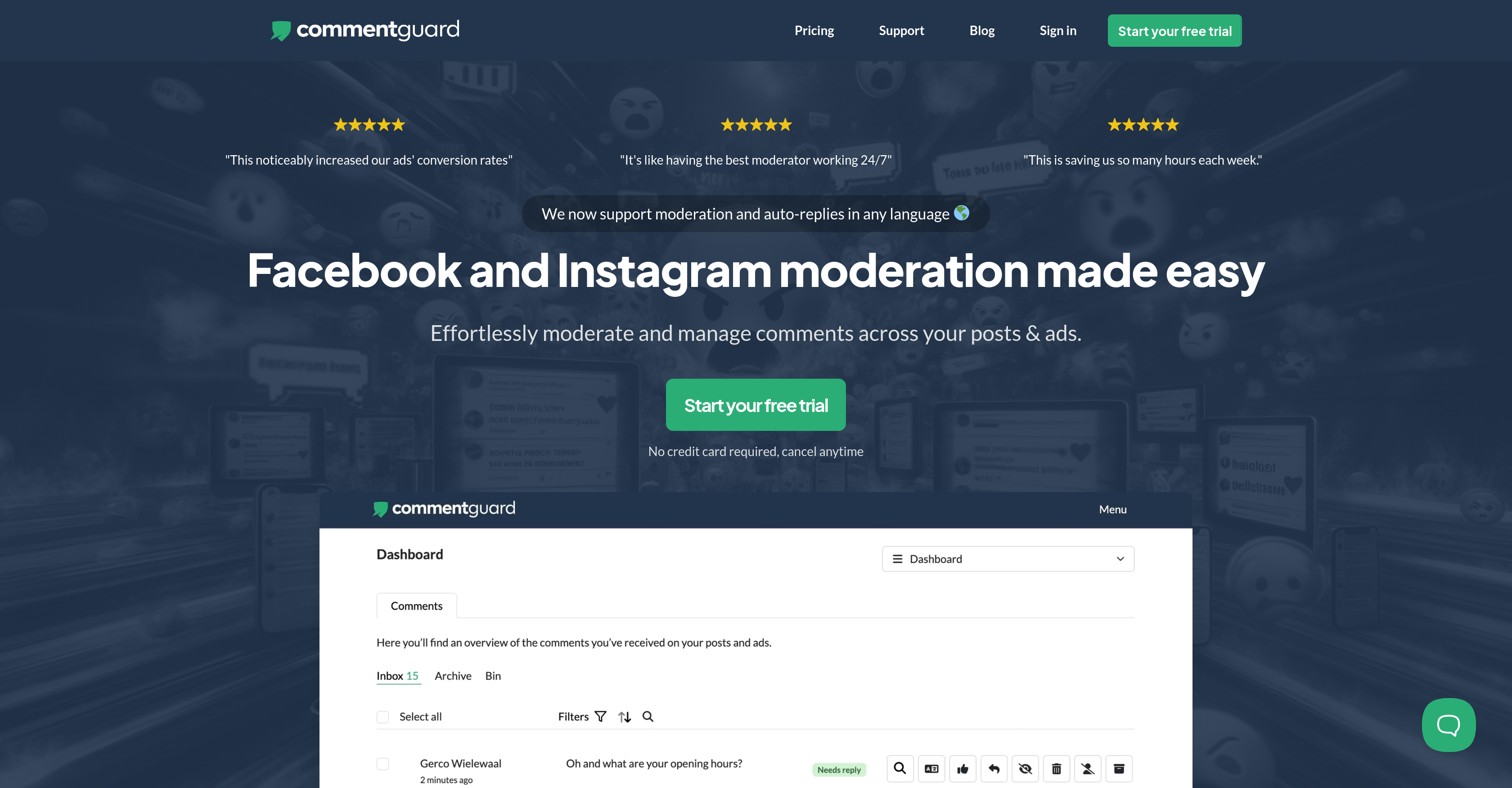 CommentGuard screenshot 1 CommentGuard screenshot 1