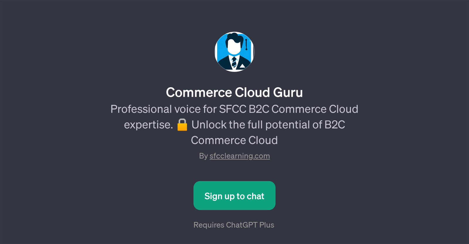 Commerce Cloud Guru website