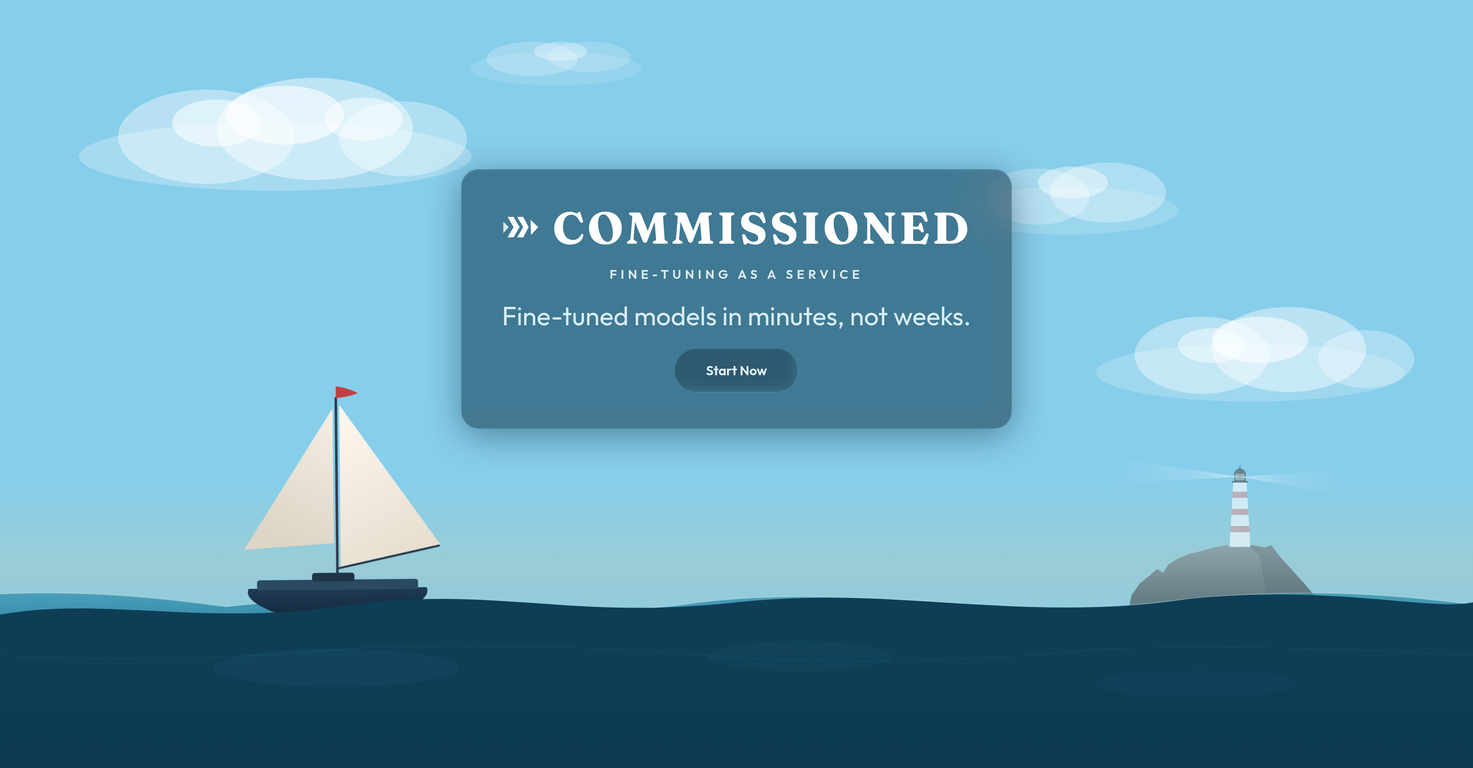 Commissioned website