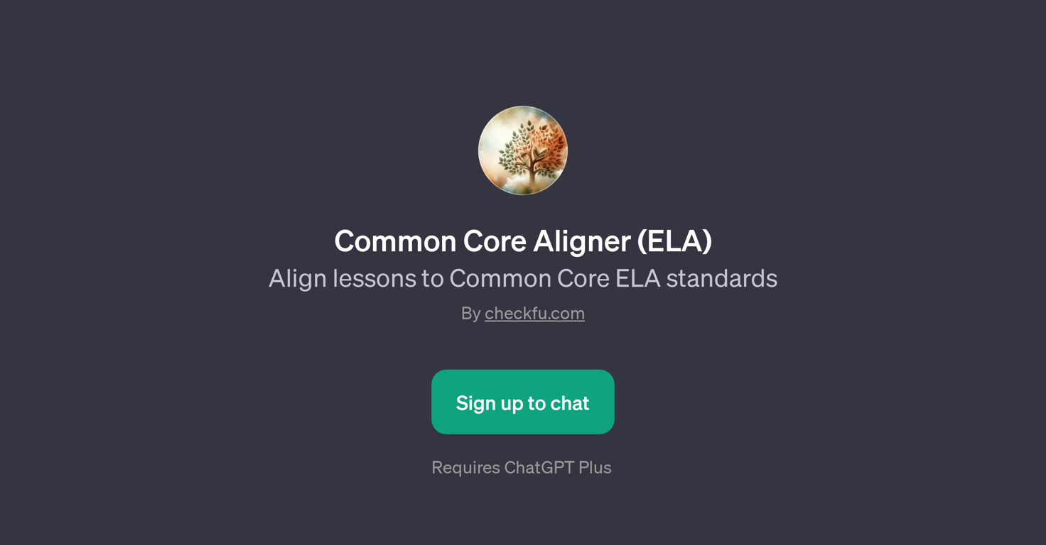 Common Core Aligner (ELA) website