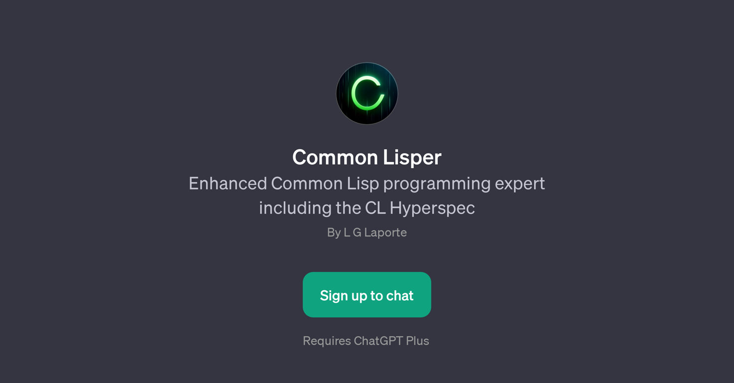 Common Lisper website