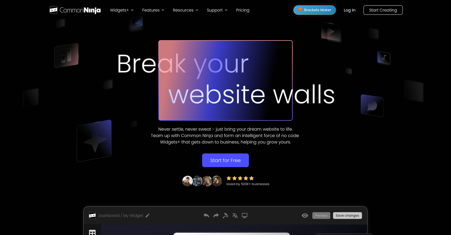 Common Ninja website
