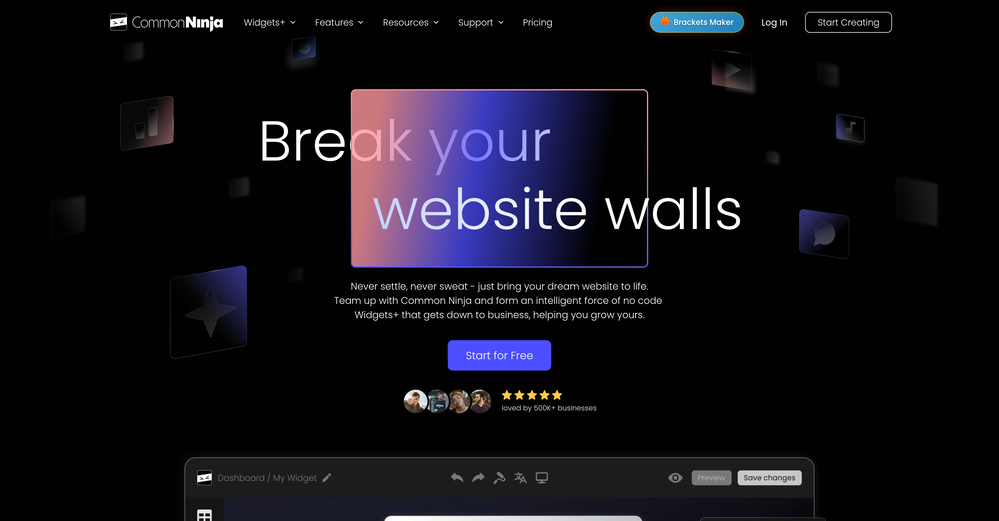 Common Ninja website