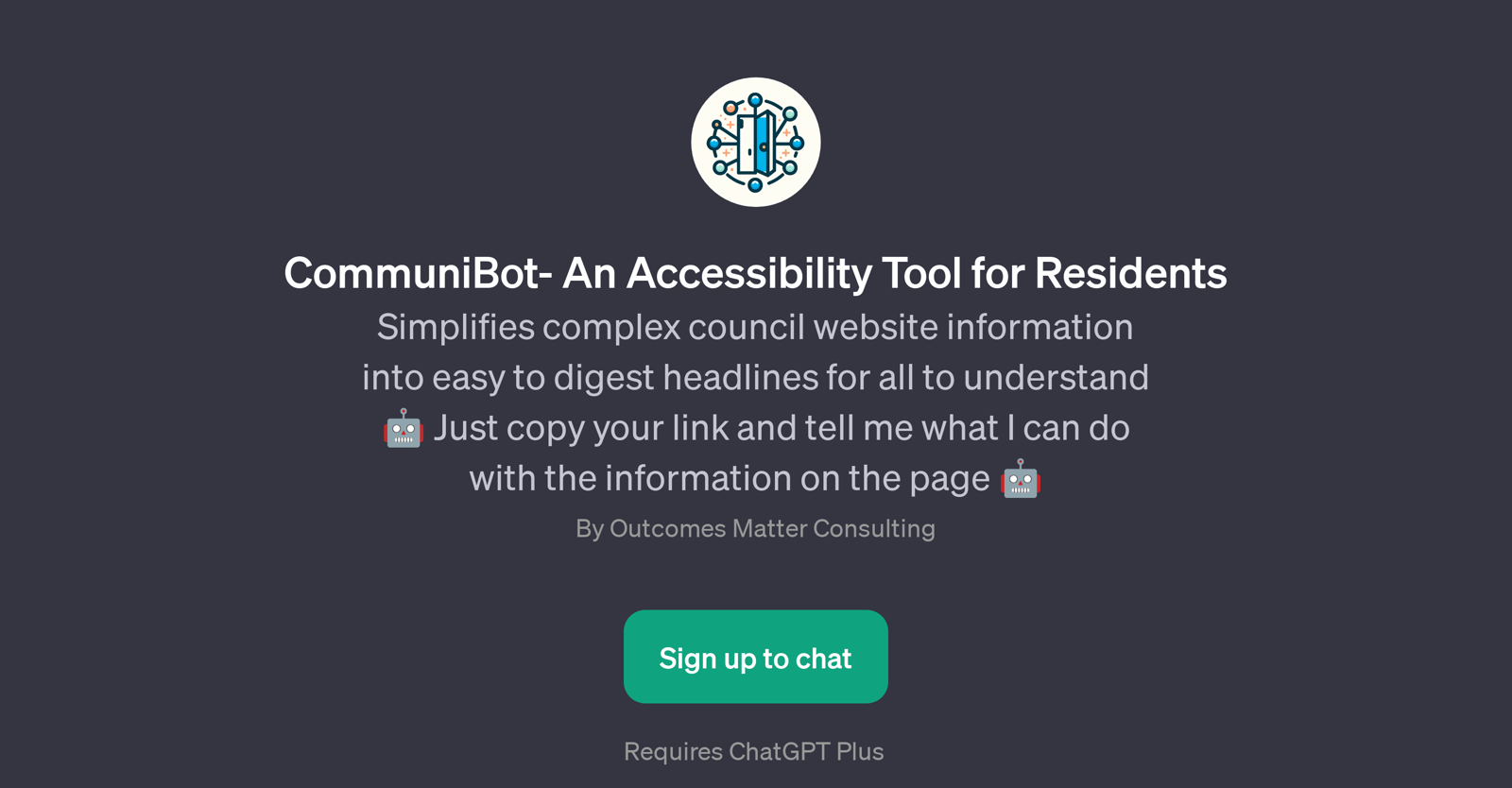 CommuniBot website