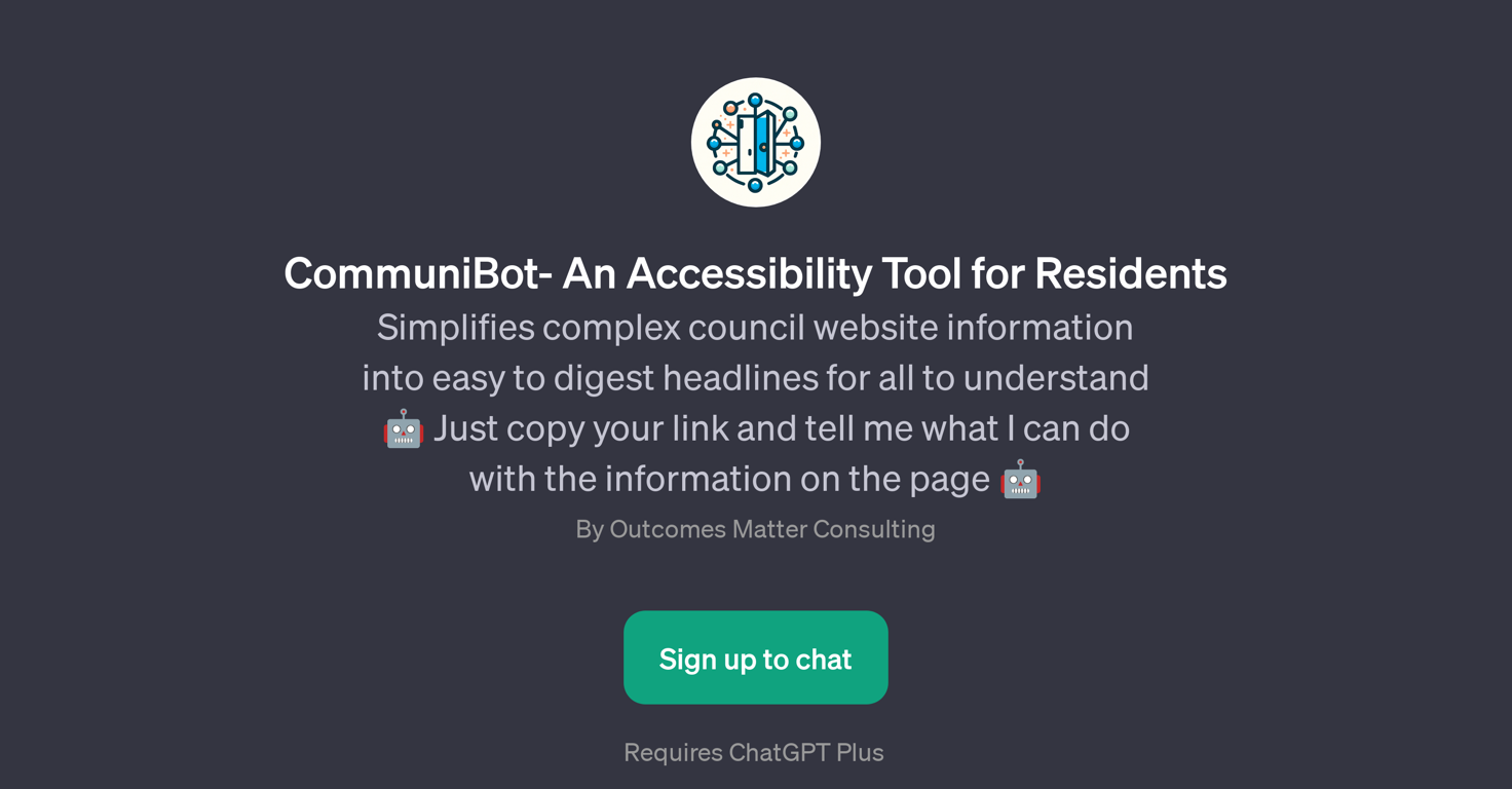CommuniBot website