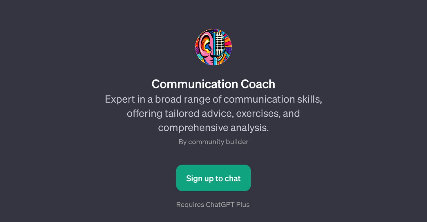 Communication Coach website