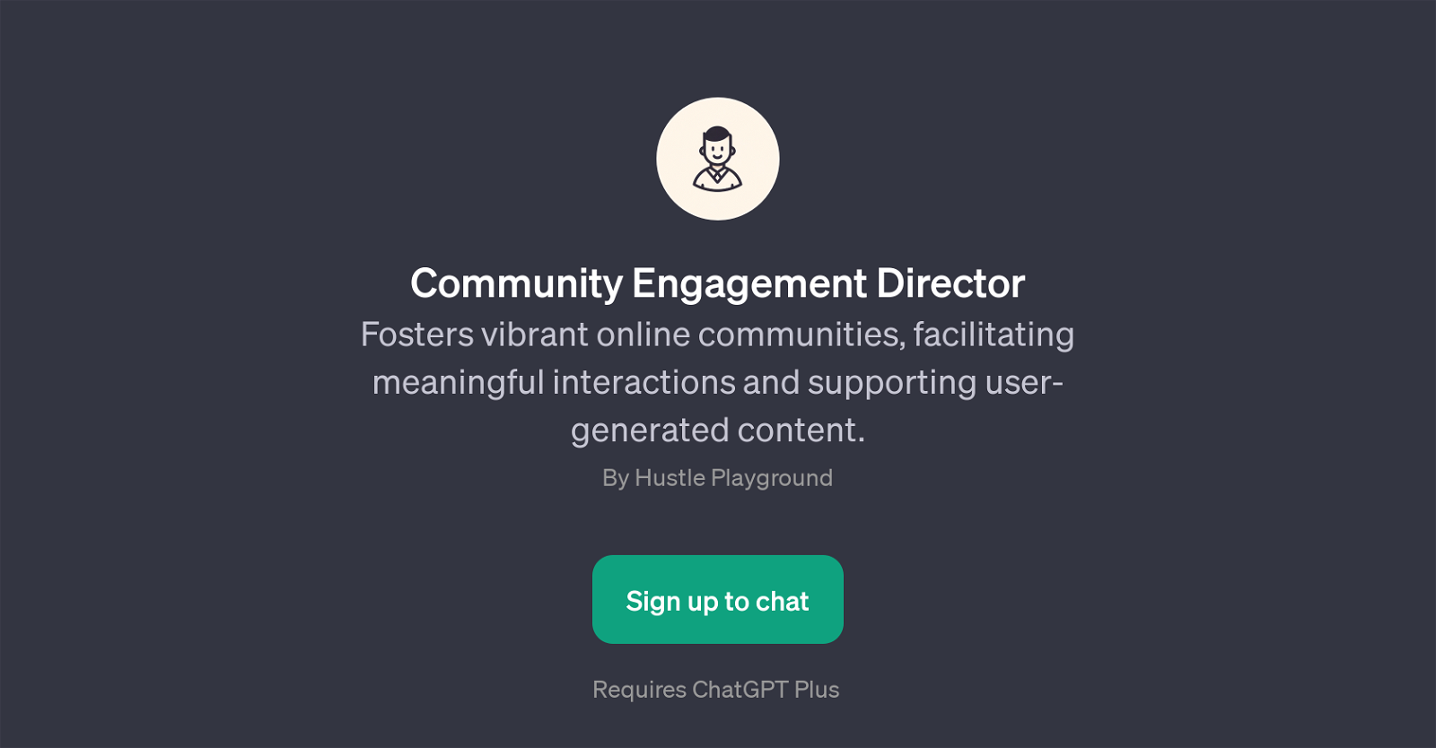 Community Engagement Director website