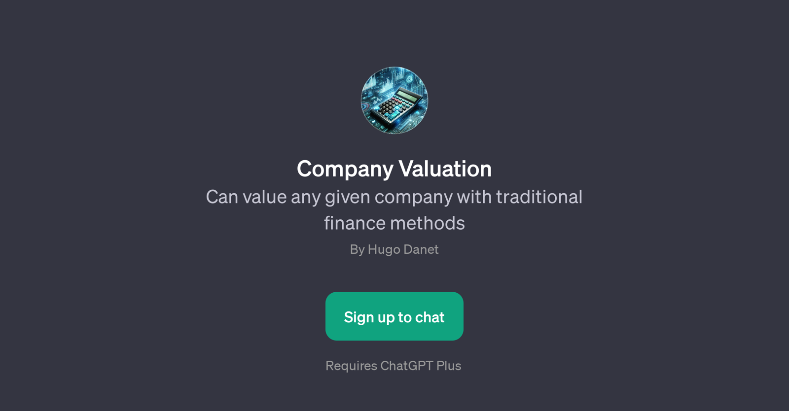 Company Valuation website
