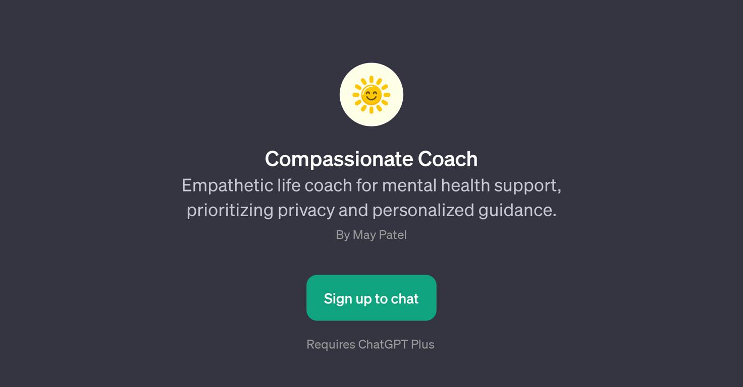 Compassionate Coach website
