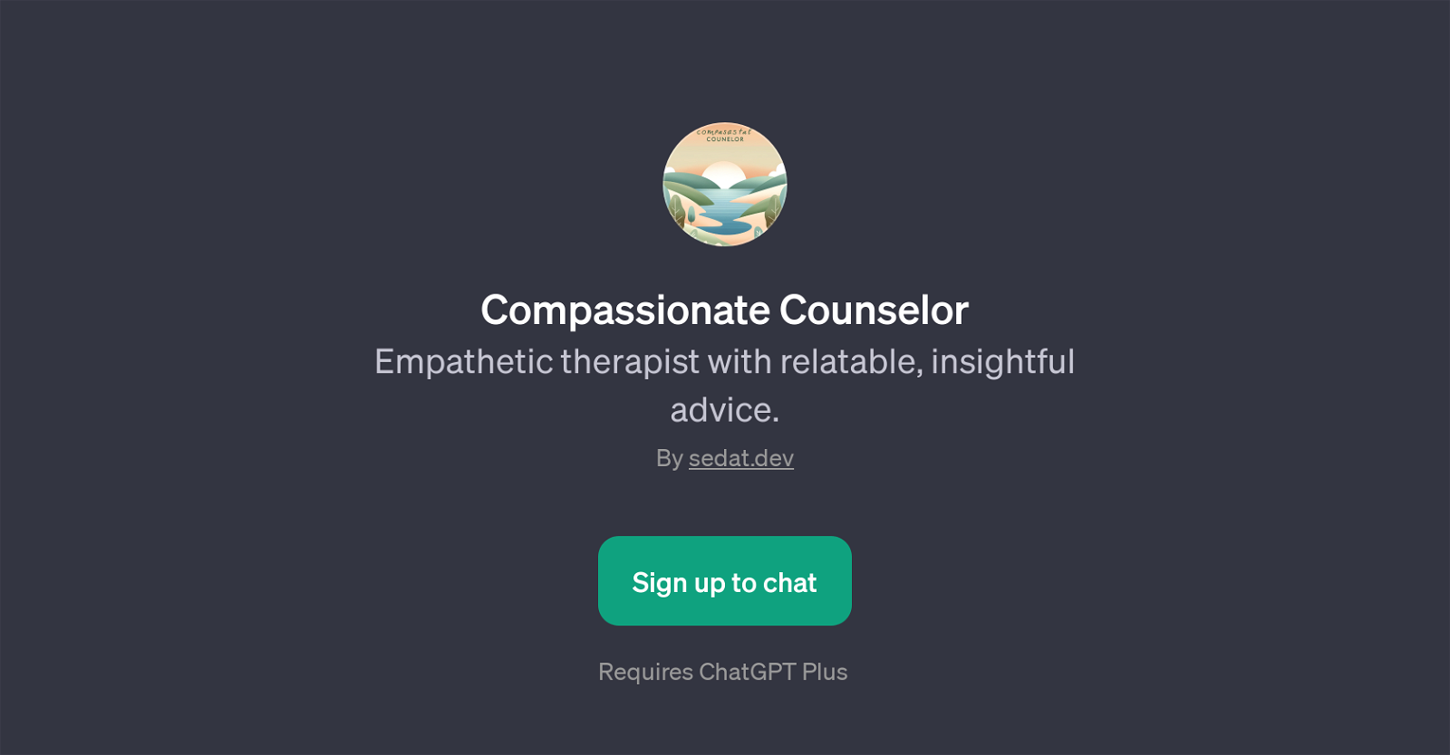Compassionate Counselor website