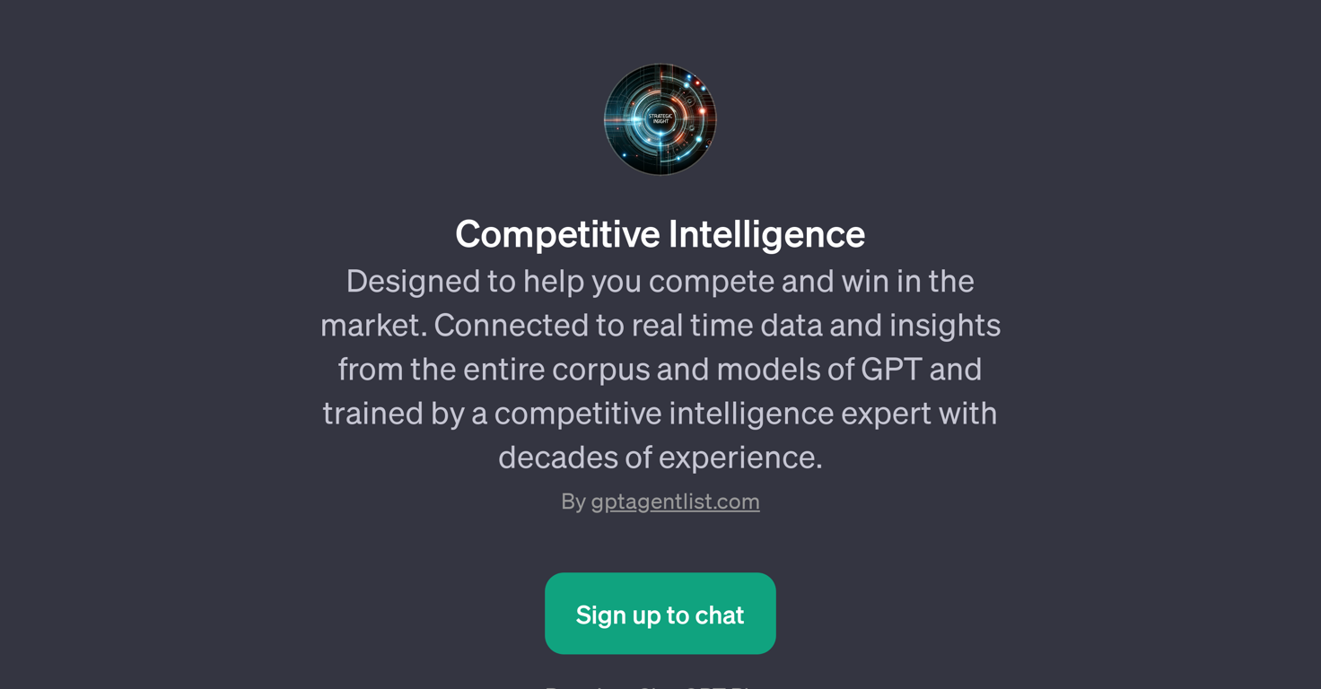 Competitive Intelligence website
