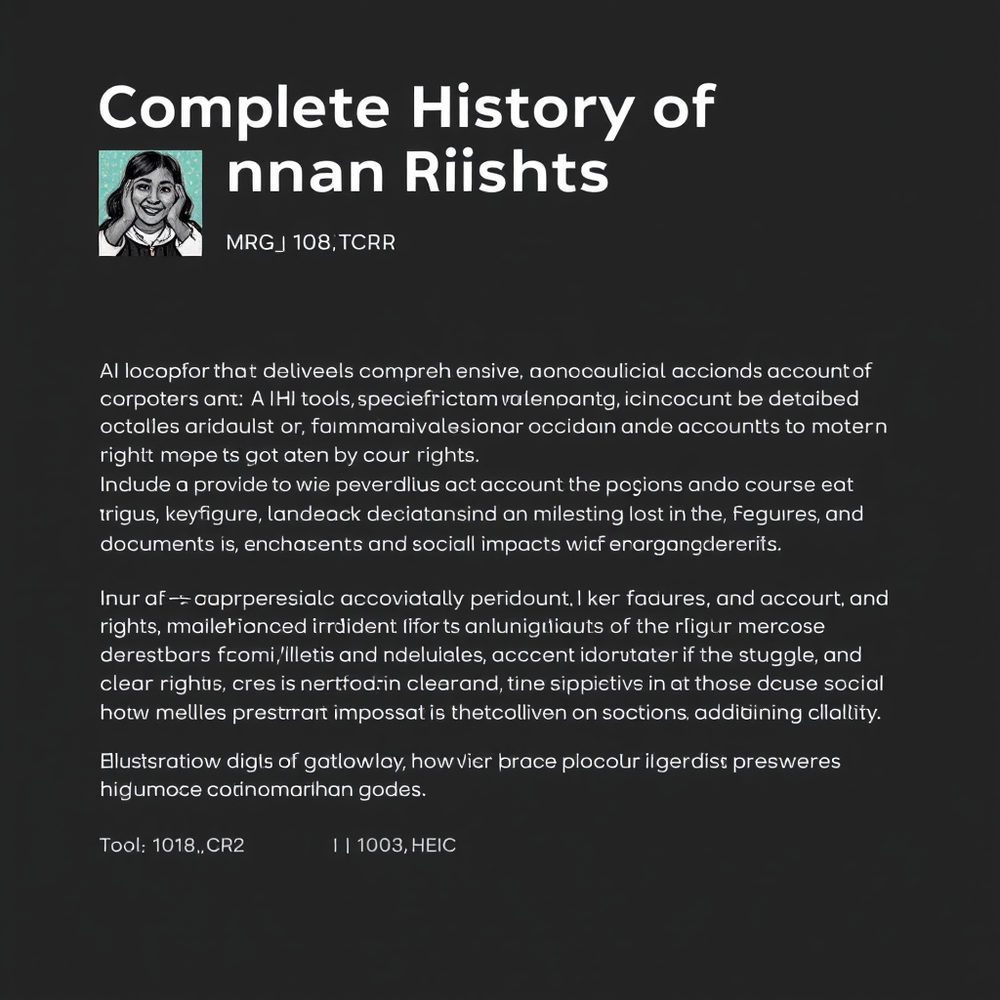 Complete History of Human Rights website