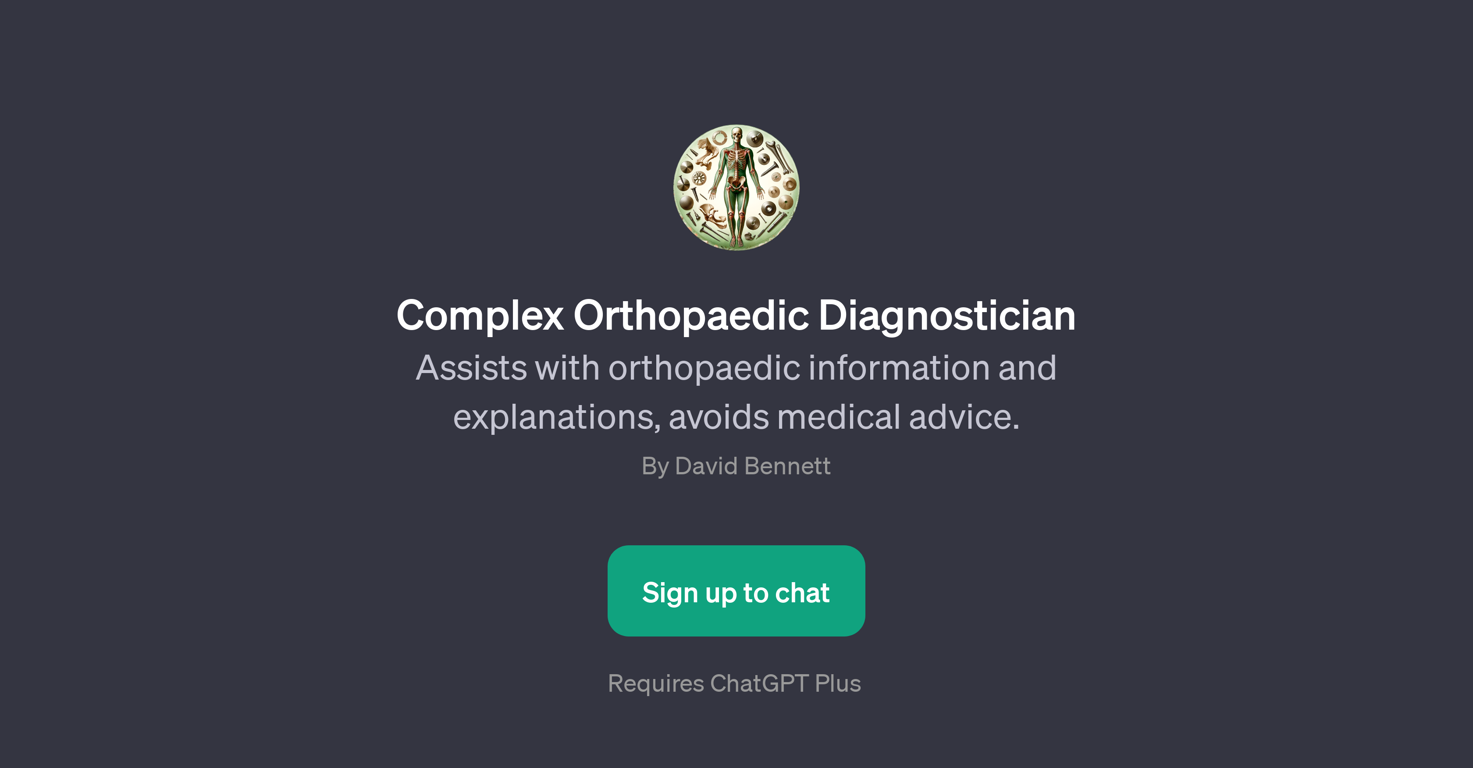 Complex Orthopaedic Diagnostician website