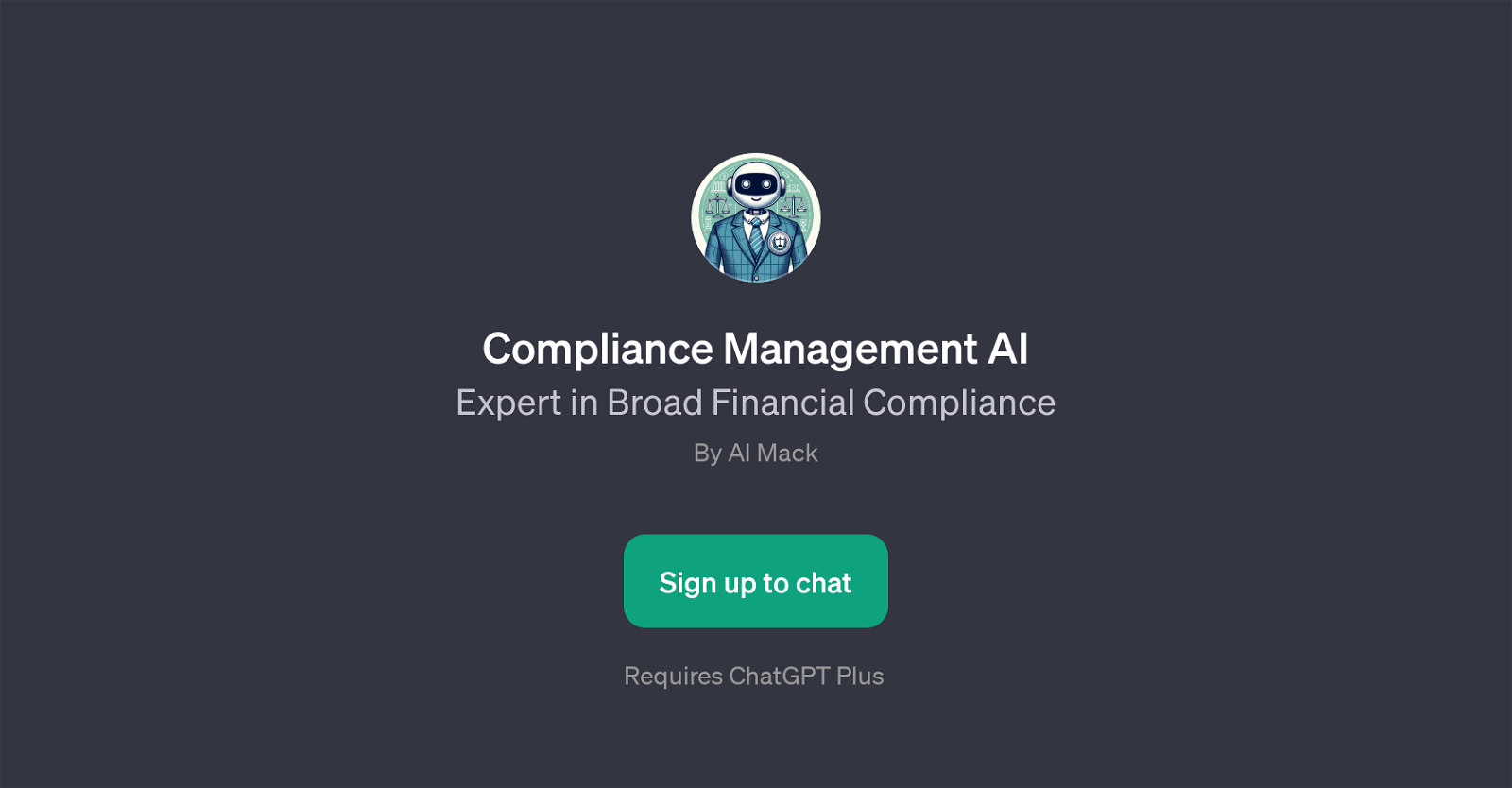 Compliance Management AI website