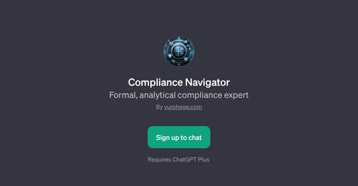 Compliance Navigator website