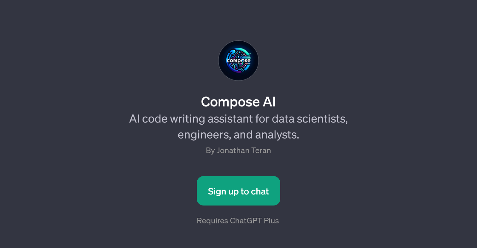 Compose AI website
