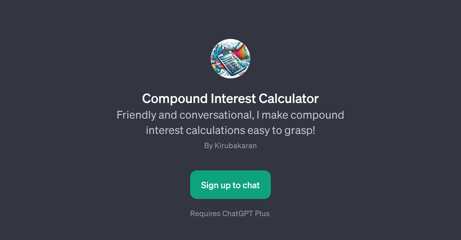 Compound Interest Calculator website