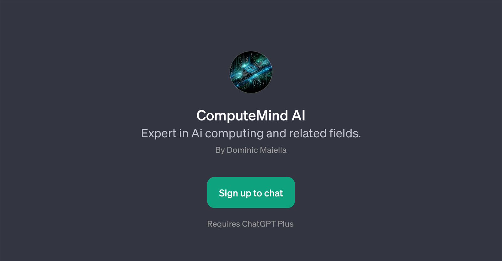ComputeMind AI website