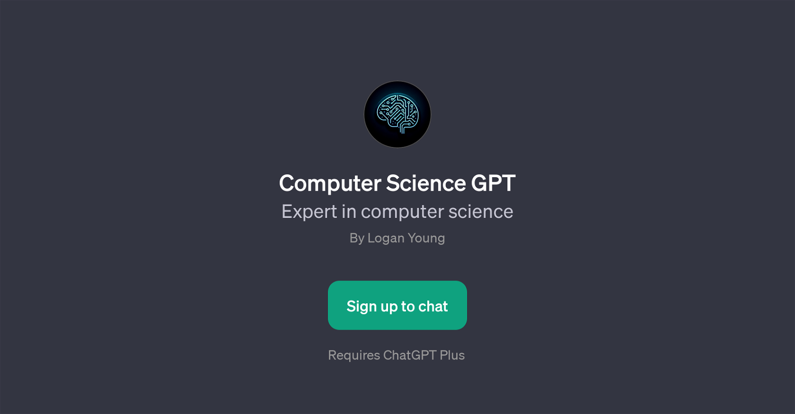 Computer Science GPT website