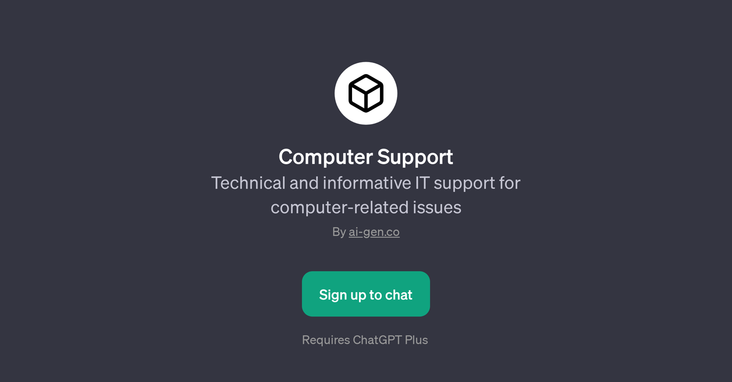 Computer Support website