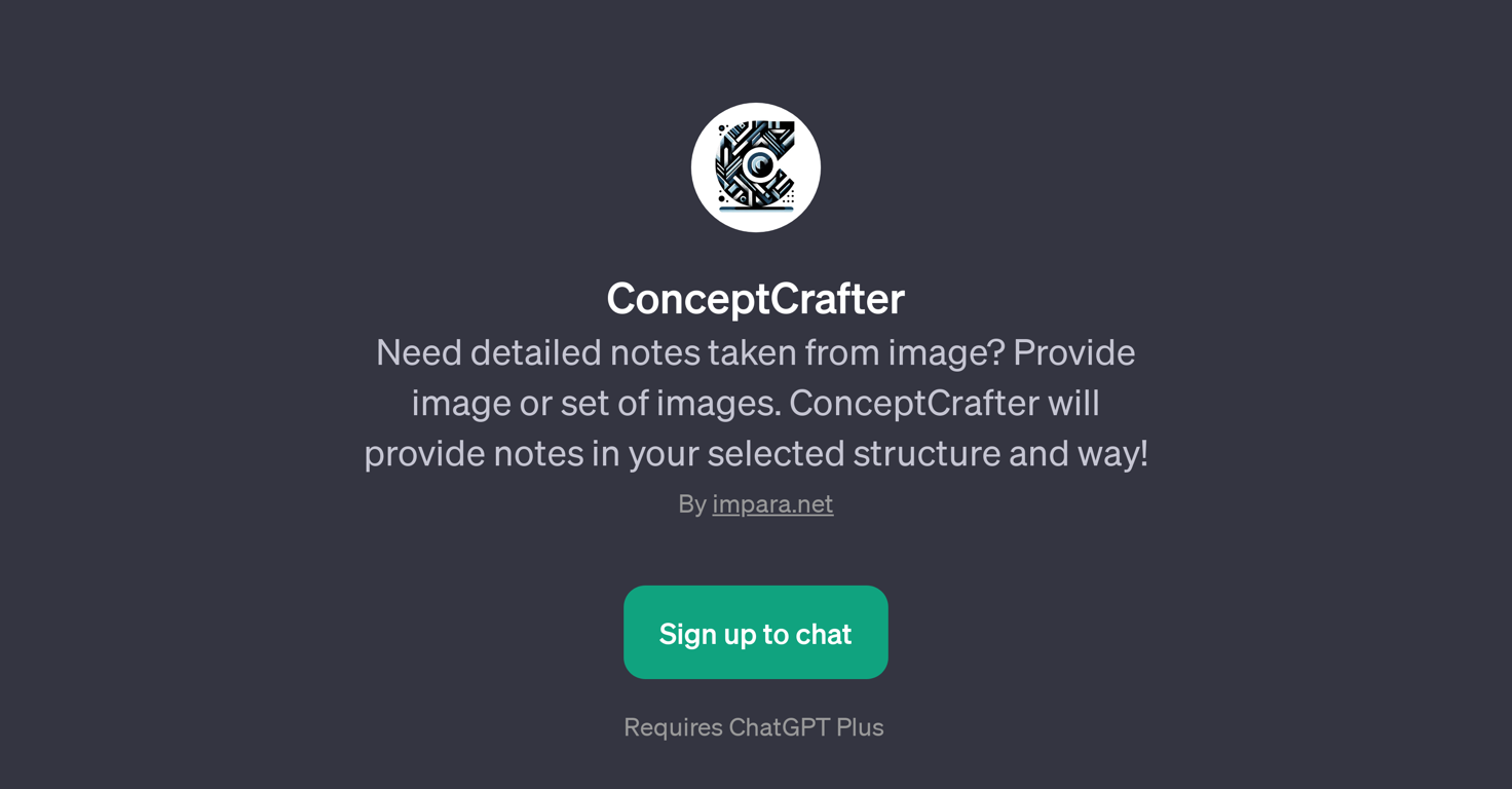 ConceptCrafter website